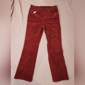 Ralph Lauren Red Corduroy Pants